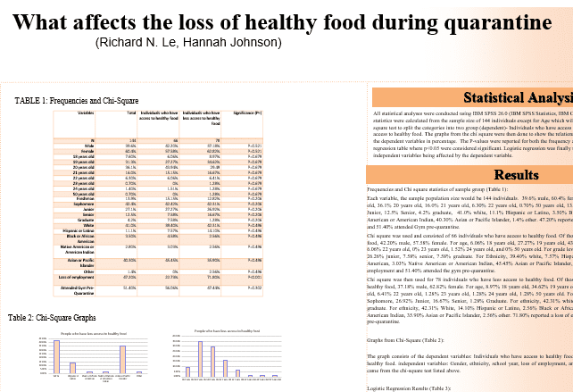 Epidemiology poster